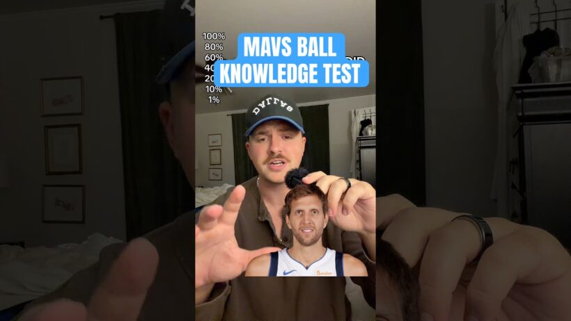 HOW FAR DID YOU MAKE IT? 🏀#NBA #DallasMavs #Mavs #Mavericks #NBAQuiz