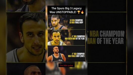 The Spurs Big 3 Legacy Was UNSTOPPABLE! 🏆🔥 #nba #basketball #usa #shorts #viralvideo #sports#uk #nfl
