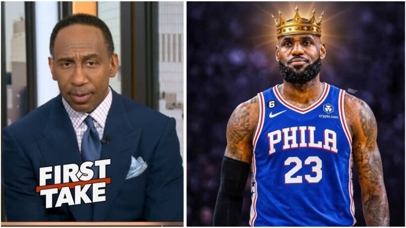 FIRST TAKE | If LeBron wins a Championship in 76ers, He'll become the G.O.A.T - Stephen A. Smith