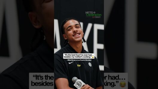 Mikel with the quick thinking 😂 #brooklynnets #nba #mikelbrownjr