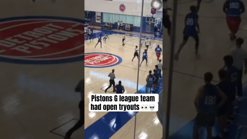 NBA G League tryouts are WILD 😂