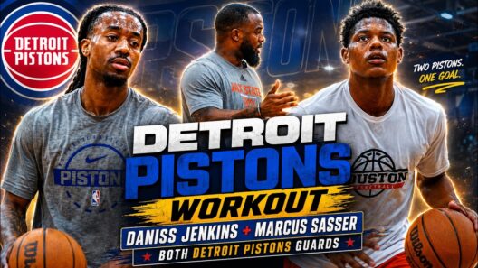 Detroit Pistons Guards Put In Work | Daniss Jenkins & Marcus Sasser NBA Workout Jeremie Hart