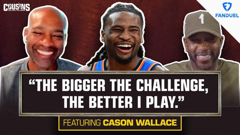Cason Wallace on His Bigger Role in OKC, Wemby Rivalry & Kiki Rice Almost BEATING Him 1-on-1