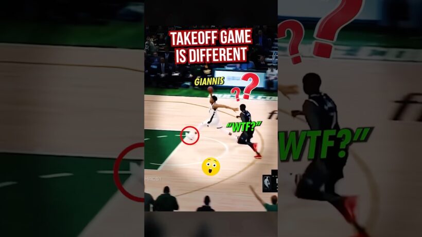 Giannis is a different BREED ✈️😳
