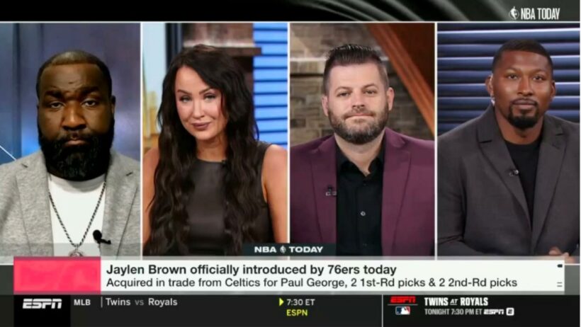 NBA Today | The NBA's Next Dynasty - Perkins on Jaylen Brown officially introduced by 76ers today