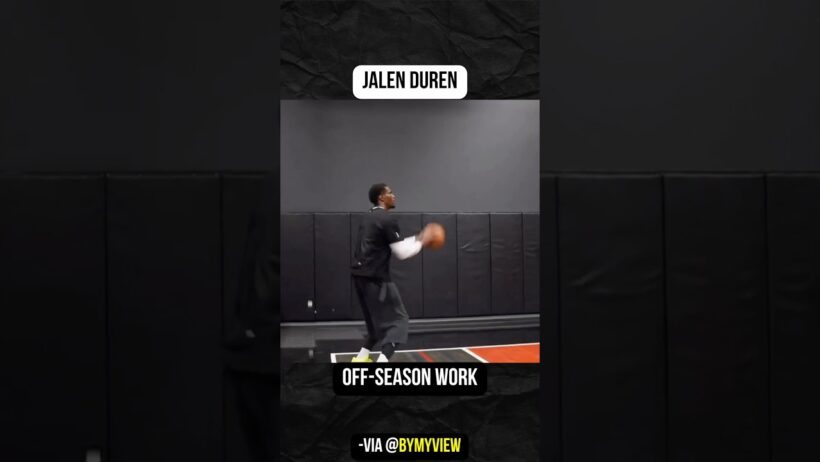 Jalen Duren FIRST Off-Season LOOK! | #shorts #pistons #nba