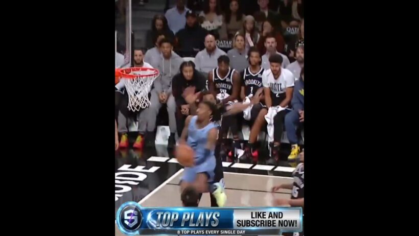 NBA Top Plays (pt 307): Ja Morant INSANE 360 Layup vs Nets #nba #grizzlies #highlights #topplays