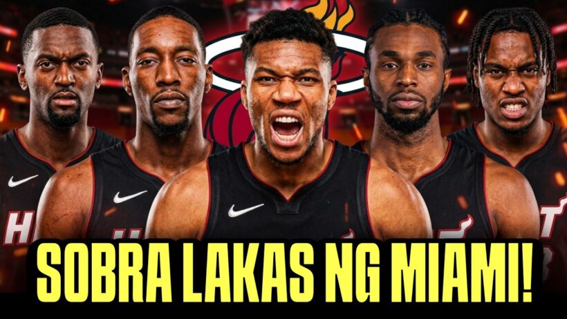 SOBRANG LAKAS ng LINEUP ng Miami Heat! Pang-champion! Puro 2 way players kasama ni Giannis!