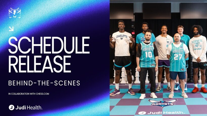 Chess, Not Checkers | Hornets Schedule Release 26-27 | Behind the Scenes