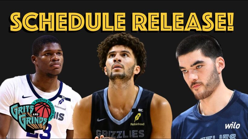 The NBA schedule is released, and analyzing the Grizzlies schedule