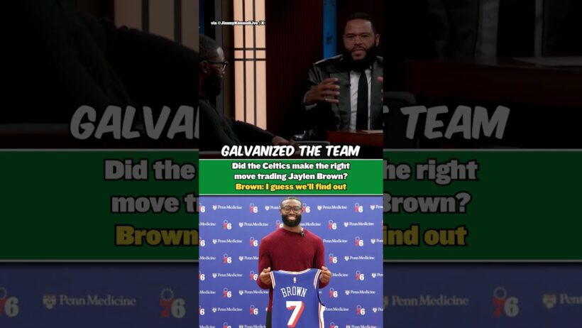 Did the Celtics make a mistake trading Jaylen Brown? 🫣