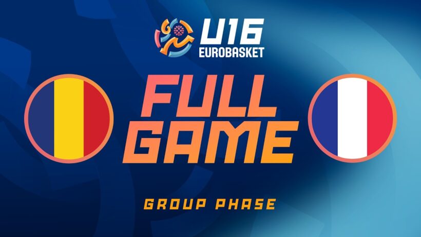 Group Phase | Romania v France | Full Basketball Game | FIBA U16 Women's EuroBasket 2026