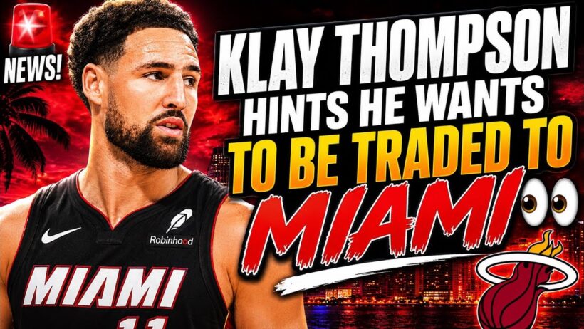 🚨MAJOR NEWS! Klay Thompson HINTS he wants to be traded to Miami !? Victor Oladipo UPDATE + more