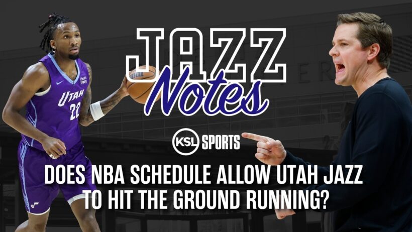Does NBA schedule allow Utah Jazz to hit the ground running? | Jazz Notes