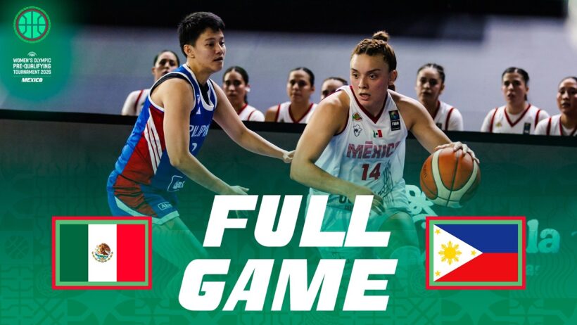 Mexico v Philippines | Full Basketball Game | FIBA Women's Olympic Pre-qualifying Tournament 2026