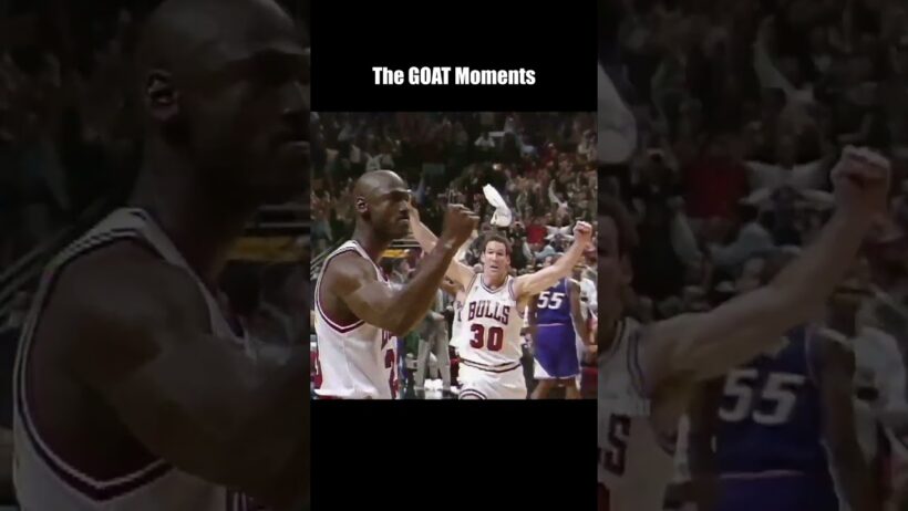The Moments That Made Jordan The GOAT #nba #basketball#shorts #michaeljordan