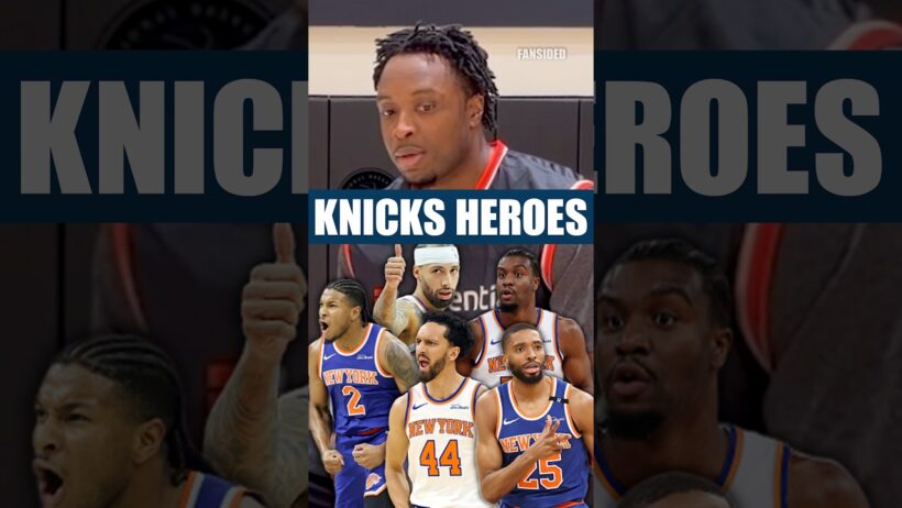 OG Anunoby Names the UNSUNG Heroes of the Knicks Title Run 🏆