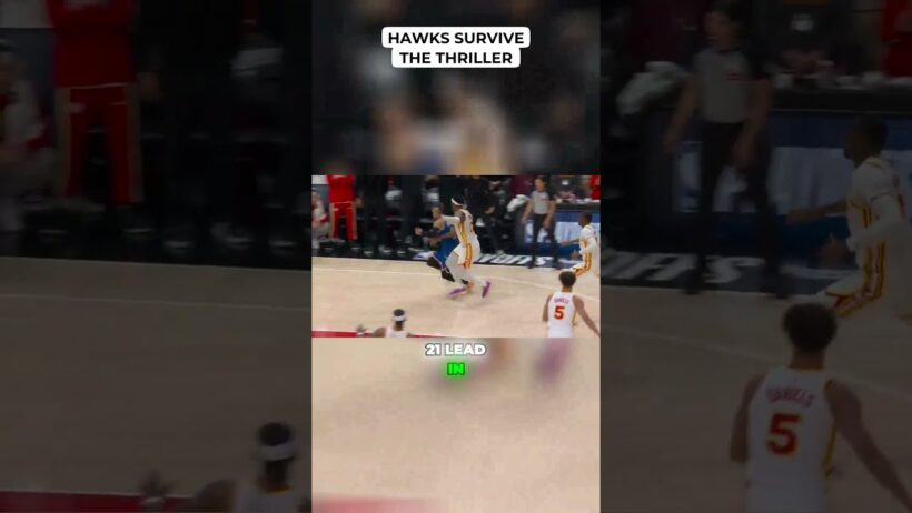 Hawks Survive the Thriller 🤯