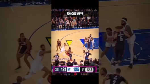 PART 2 - Final 53.9 Between Cavs and Knicks in Xmas 👀 #nba #shorts