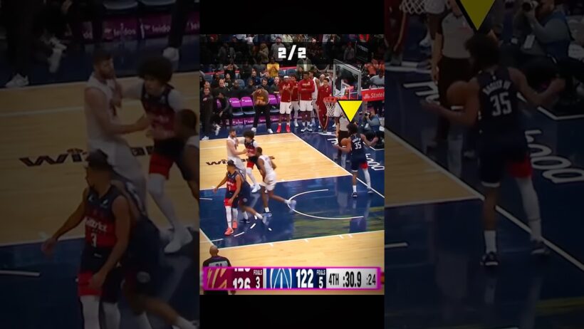 PART 2 - Wild Final 1:04 Between Cavs and Wizards 🫣 #nba #shorts