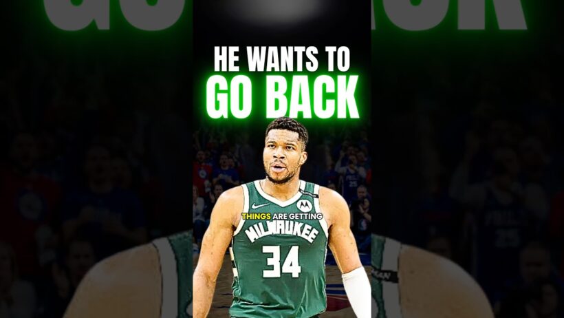 Giannis just made a HUGE promise to the Milwaukee Bucks 😱 #shorts #nba #giannis #milwaukeebucks