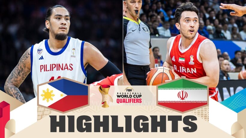 Philippines 🇵🇭 v Iran 🇮🇷 | Highlights | FIBA Basketball World Cup 2027 Asian Qualifiers