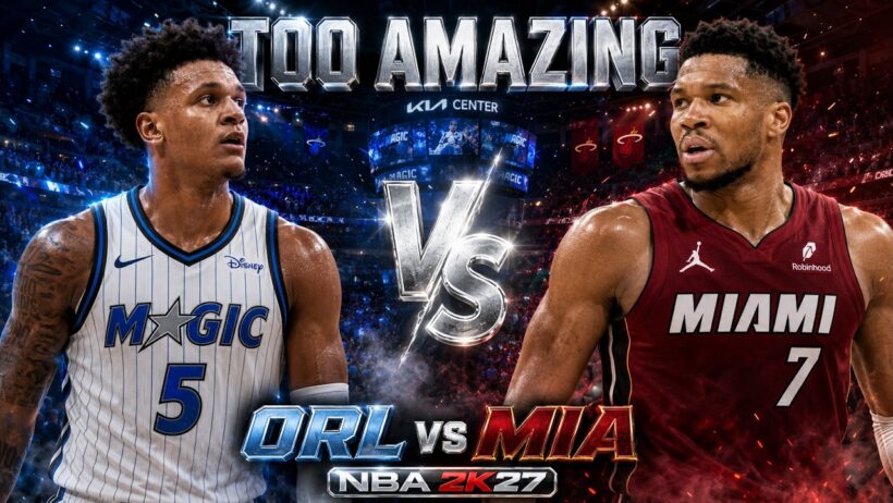 🔥This Heat vs Magic Game Looked TOO REAL!🏀NBA 2K27 Full Game 4K🏀