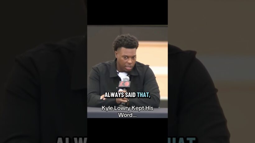 Kyle Lowry Kept His Word Retiring As A Raptor #shorts #nba #raptors