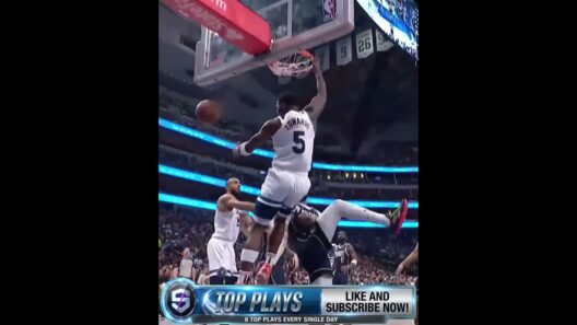 NBA Top Plays (pt 352): Edwards POSTER Dunk vs Mavericks #nba #timberwolves #highlights #topplays