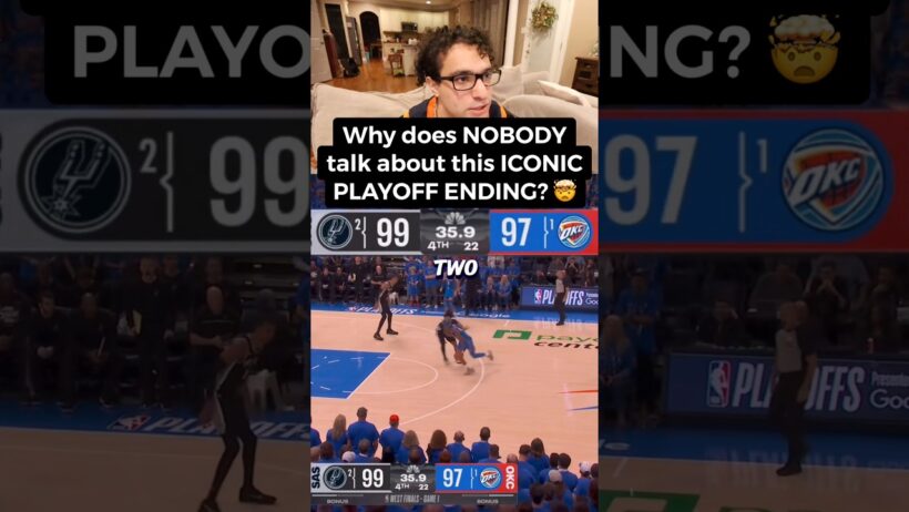 The BEST NBA game that NOBODY talks about 🤔 #okcthunder #spurs