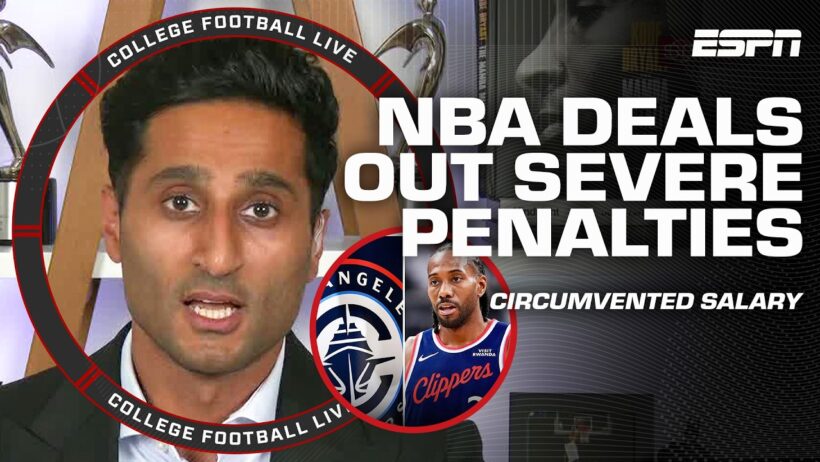 BREAKING: NBA investigation finds Clippers circumvented salary🚨 Fines & bans revealed | SportsCenter