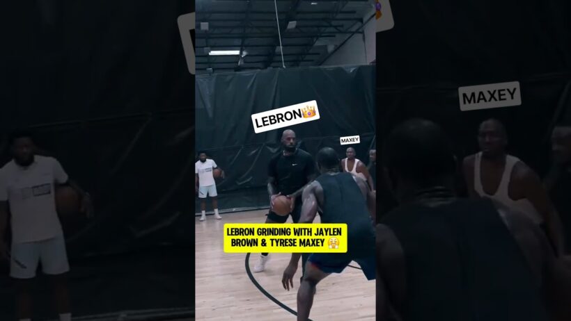 Sixers LeBron looks like A PROBLEM😤