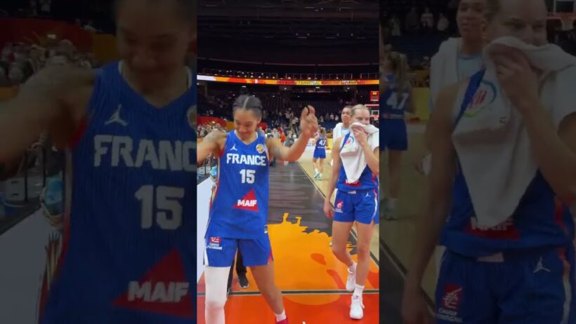 🚨 France after win | World Cup WNBA basketball NBA Gabby Williams Marine Johannes Dominique Malonga