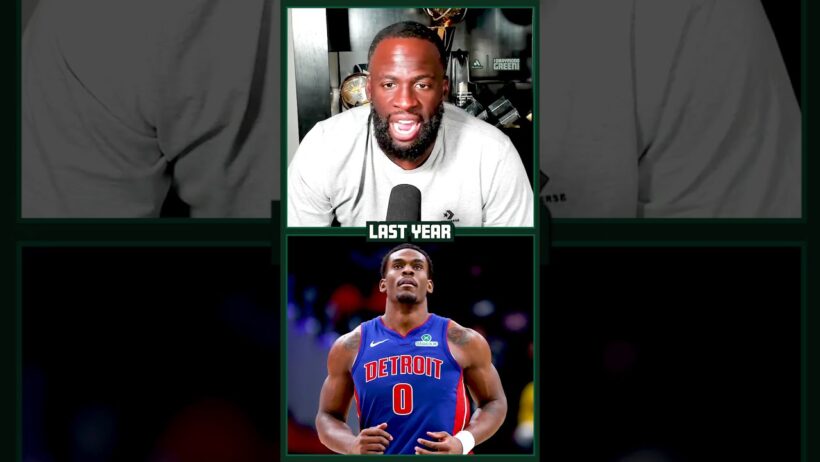 Draymond Green Reacts to Jalen Duren's Contract Standoff With Pistons