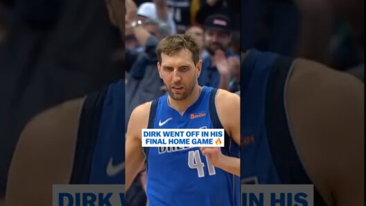 The Goat left with a BANG 🐐 #dirknowitzki #dallasmavericks #NBA