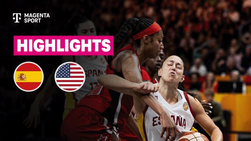 Spanien - USA  | FIBA FRAUEN BASKETBALL-WM 2026 | MAGENTA SPORT