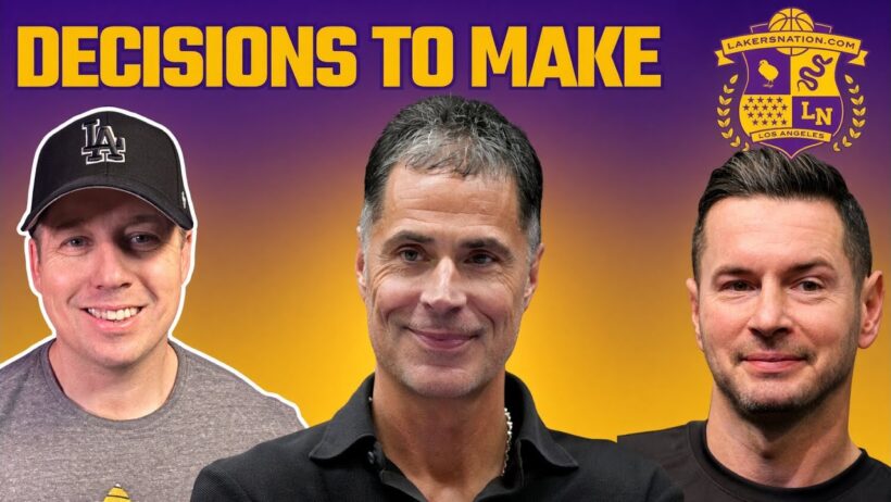 Lakers Have 3 Moves To Make