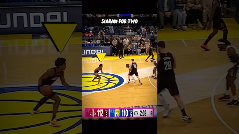 Final 2:04 Between Rockets and Pacers 🤷‍♂️ #NBA #basketball #rockets #pacers #indiana