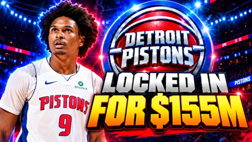 Ausar Thompson Signs $155M Pistons Extension! Detroit Ranked Among NBA’s Best Futures
