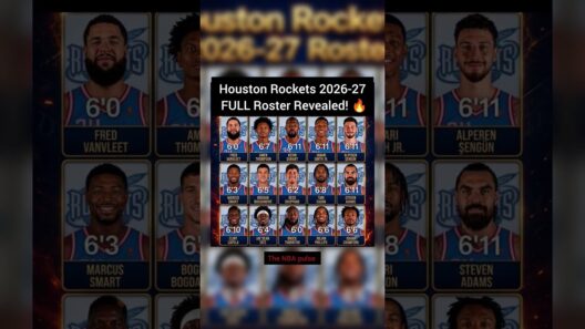 Houston Rockets 2026-27 FULL Roster Revealed! 🔥 #nba #basketball #nbacontroversy #nba#nba2k23#lakers