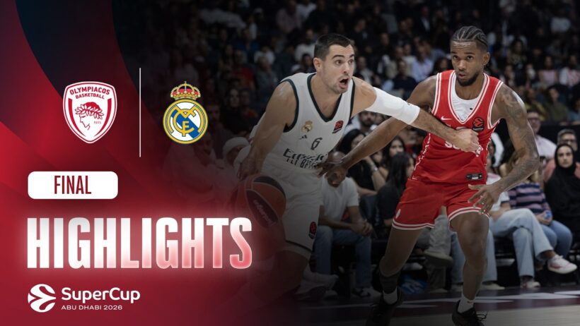 A FINAL TO REMEMBER! | Real Madrid vs Olympiacos | Euroleague Basketball SuperCup