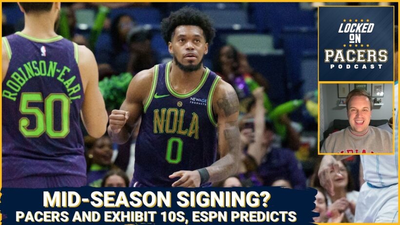 What is the best way for the Indiana Pacers to use their open roster spot mid season? E10 rolling in