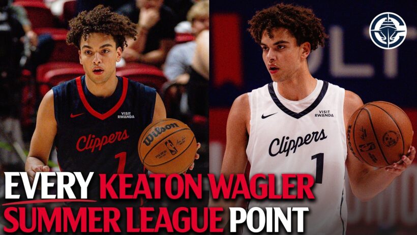 EVERY POINT from Keaton Wagler At NBA Summer League 😤
