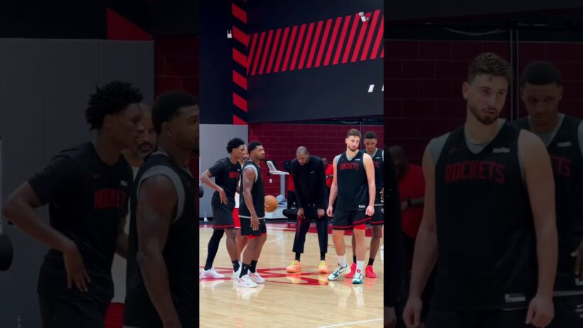 camp day ✌️  #rockets #nba