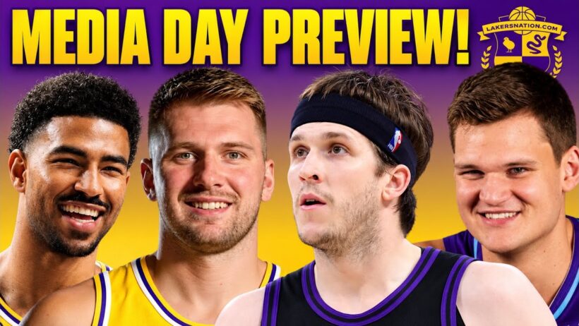 Everything We Need To Know At Lakers Media Day!