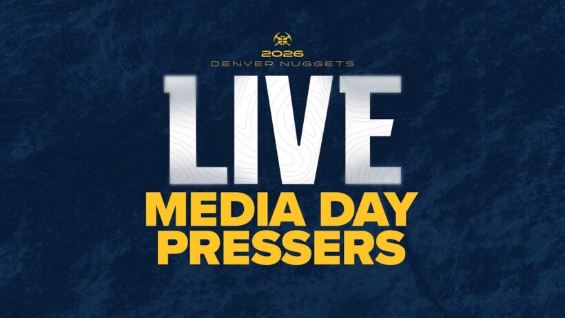 LIVE: Denver Nuggets 2026 Media Day Press Conference 🎙