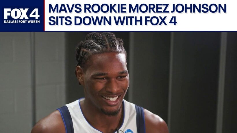 Mavs rookie Morez Johnson on his first NBA season