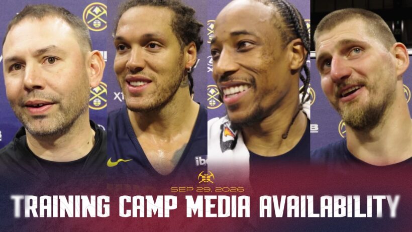 Denver Nuggets Training Camp Day One | Practice Media Availability