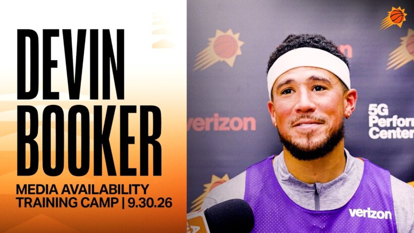 Devin Booker Training Camp Media Availability | Phoenix Suns | 9-30-26