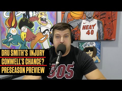 Miami Heat Lose Dru Smith To Injury, Ryan Conwell's Chance? Will Starters Be Revealed In Preseason?